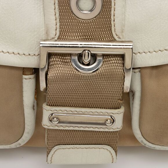 Prada Tessuto Vitello Buckle Flap Bag - Picture 9 of 15